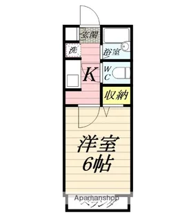 VILLA510 NO.6【1階】の間取り