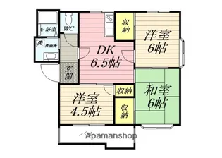 サンモール清水B【2階】の間取り