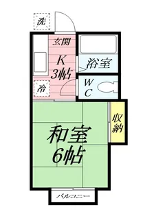 第一コーポミカ【2階】の間取り