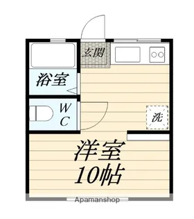 ウエストコート【2階】の間取り