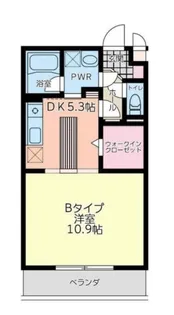 桜STAGE【203号室】の間取り