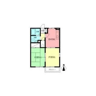 シャルム下落合【2階】の間取り