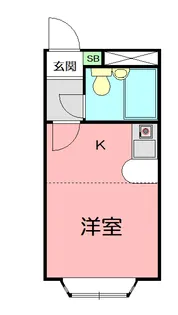 ベルピア・湘南深沢第1【0206号室】の間取り