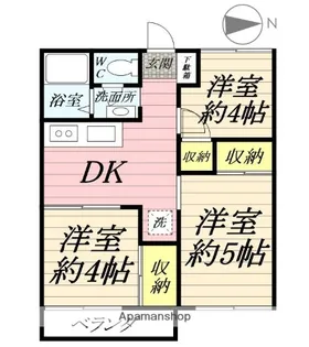 サンハイム(平塚)【1階】の間取り