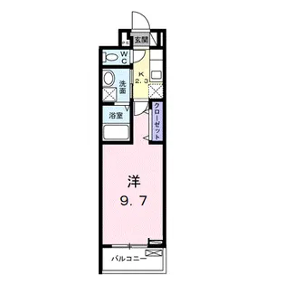 ソレアード・カミノ【2階】の間取り