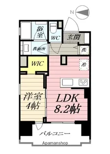 ヴェレーナブリエ湘南藤沢【5階】の間取り