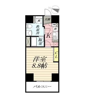 ACCESS湘南平塚【13階】の間取り