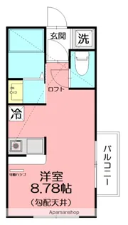 パサージュ湘南【201号室】の間取り