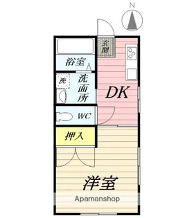 田中ビル【3階】の間取り