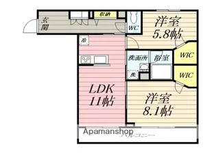 ソレイユ湘南Ⅵ【3階】の間取り