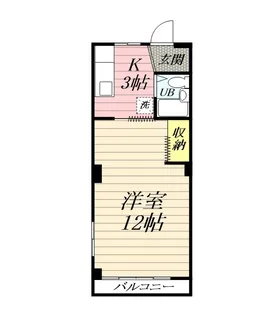 アイパレス湘南【3階】の間取り