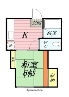 山和ハイツ【2階】の間取り