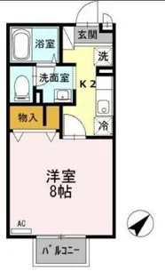 アネックス Ⅰ【1階】の間取り