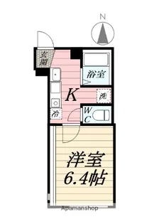 リーブル大和【1階】の間取り