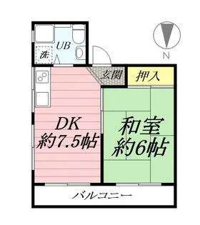 江ノ島シーサイドマンション【3階】の間取り