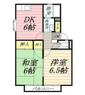 ファーストライフ板戸Ⅰ【2階】の間取り