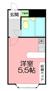 メゾンド萩【2階】の間取り