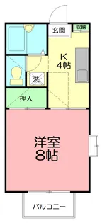 ヴィラK【2階】の間取り