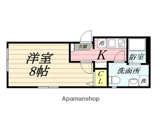ベルヴィ鶴間【2階】の間取り