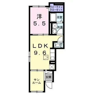グレースヒル【1階】の間取り