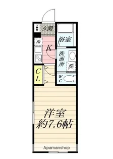 ブランシェつきみ野【1階】の間取り