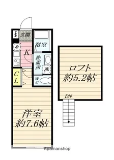 ブランシェつきみ野【2階】の間取り