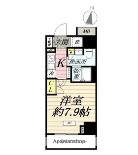 ジェノヴィア平塚Ⅲ【2階】の間取り