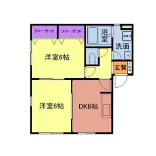 ポワール【1階】の間取り