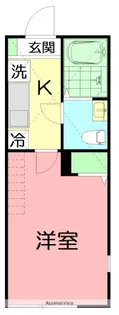 1Kの間取り画像