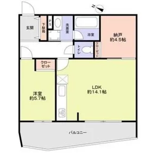 THE TAKASUNA KULTURCE【2階】の間取り