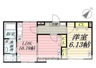 レグレス【1階】の間取り