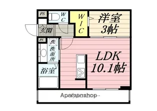 SING WITH ME【3階】の間取り