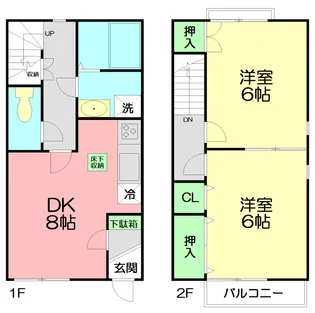 サクシードT【1階】の間取り
