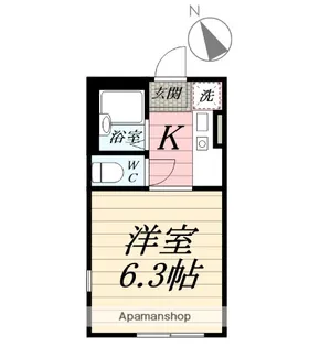 スプラウト湘南【1階】の間取り