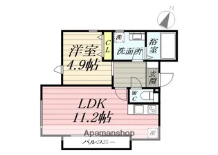 COAST TERRACE 中海岸【3階】の間取り