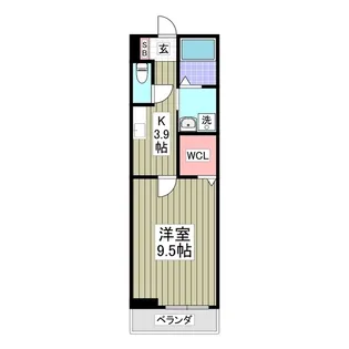 仮)ES鴨宮【2階】の間取り