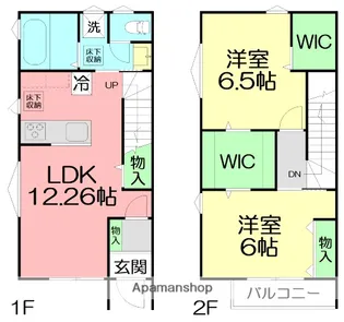 ドマーニ辻堂【1階】の間取り