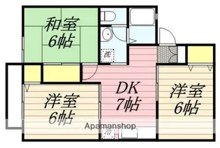湘南サンライズガーデンⅡ【2階】の間取り