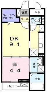 ベラ マティーナ【1階】の間取り