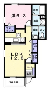 ビルファーレMK【1階】の間取り