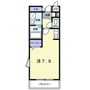 ラピュタ【5階】の間取り