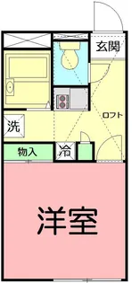 1Kの間取り画像