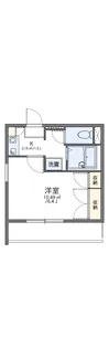 レオパレスカサベルデ【307号室】の間取り