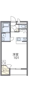 レオパレスカメリアⅡ【301号室】の間取り