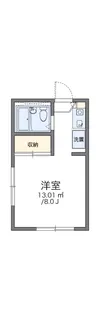 レオパレス中曽根Ⅰ【201号室】の間取り