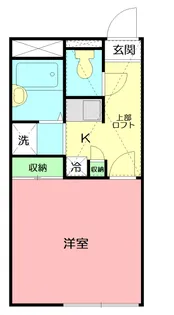 レオパレスフォレスト パル【2階】の間取り