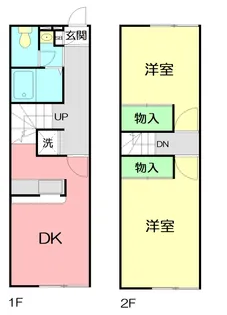 レオパレスアイリス【1階】の間取り