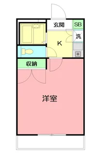レオパレスセジュールⅡ【3階】の間取り