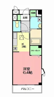 シャンドフルール【1階】の間取り