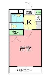 レオパレスセジュールⅠ【2階】の間取り